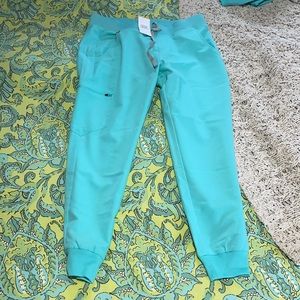 FIGS Fresh Aqua Joggers New w/Tag